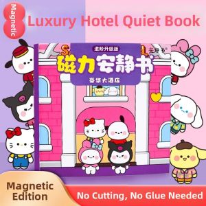 LELEQU | Magnetic Quiet Book Dress Up Stickers Toy
