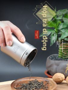 CIEUIS | Hộp Đựng Trà Du Lịch Kín Tiếng Nhỏ