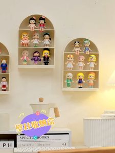 🌻Malaysia Stock🌻Wall-mounted Mystery Box Storage Display Stand Wall-Mounted Transparent Bubble Mart Doll Doll Figure Display Box Wholesale