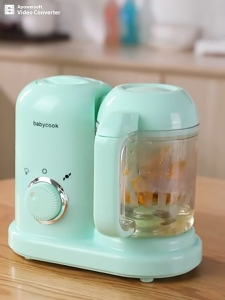 Baby Food Processor 4 In 1 Food Maker 10 Minutes Steamer and Blender Cooker