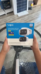 กล้องวงจรปิดแบบ wi-fi Tapo C246D Indoor/Outdoor Dual Lens Pan/Tilt Security Camera