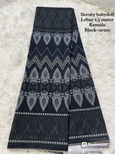 bahan gamis ceruty babydoll motif | kain meteran | bahan gamis set jilbab | kain best seller (harga per 05 meter)