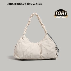 URCDN RDALVO | Relaxed Pleated Shoulder Handbag