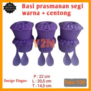 3/6 /10 pcs basi prasmanan segi bonus centong / irus