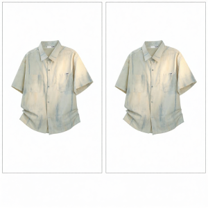 izzue | Summer Breathable Light American Vintage Tie-dye Shirt
