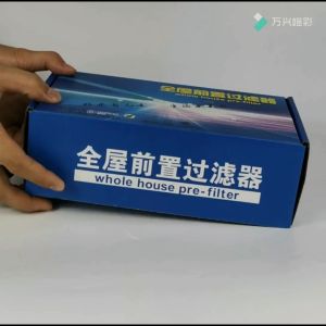 Hot Water siphon backwash Prefilter Purifier system 40micron stainless steel mesh copper Cover whole house Pre-filter