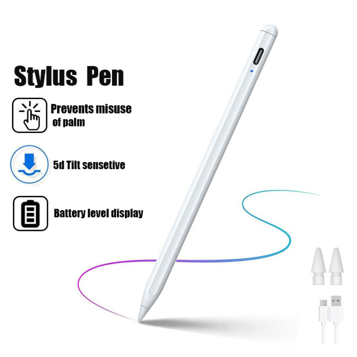 Capacitive Stylus for iPad Pen Stylus Pen for Apple Pencil Tablet