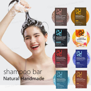 PURC Shampoo Bar for Hair Growth Anti Hair Loss Moisturizing Soothing Cleaning Darkening Hair Care Shampoo Conditioner Soap 60g