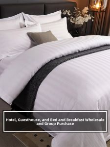 Hotel Style White Bedding Set 7 Pieces