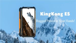 Cubot KingKong ES Ultra-thin 4G Rugged Smartphone Android 16GB RAM(6GB+10GB) 128GB ROM 6.56" 90Hz Screen 48MP Camera 4G Phone