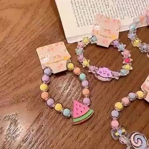 DreamBaby Gelang Manik-Manik Motif Kartun: Mainan Edukasi Kreativitas Anak