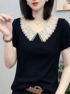 HUAXUNRAN | New Fashionable Short Sleeve T-shirt for Women in Large Sizes