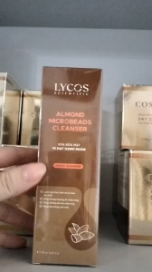 [Nâng cấp] Sữa Rửa Mặt Vi hạt hạnh nhân Lycos 100ml : Làm Dịu & Giảm Bã Nhờn ngừa mụn