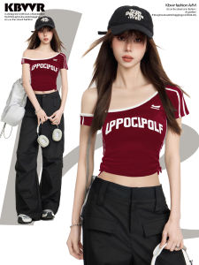 KBVVR | Off-shoulder Short-sleeve T-shirt Summer Fashion Fit