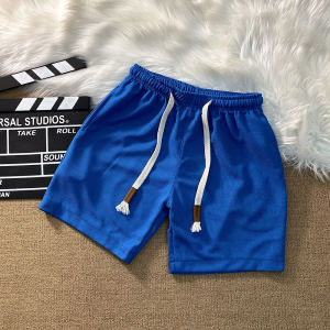 Waffle Short-Length Pants Summer Pants Couple Home Pants Lightweight Easiest for Match Casual Shorts Mens Beach Vacation Sports