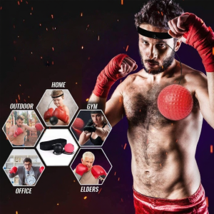MINGRENBANG | Reaction Training Punching Ball Childrens Head-Mounted