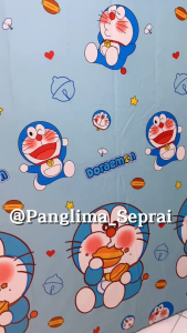 Sarung Kasur Busa Resleting Tersedia Semua Ukuran Murah Berkualitas Motif Anak Karakter Doraemon