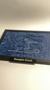 China Shanghai International Circuit - Chinese Grand Prix Formula One (F1) Track Art Collection