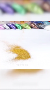 Glitter powder1KG Per Pack PET sequin gold/silver powder colorful laser powdereco-friendly glitter powder Tahan lama