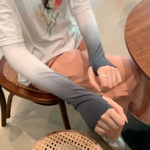 Serenity ปลอกแขนกันแดด สัมผัสเย็นฉ่ำ สีทูโทน มีกลิ่นหอมอ่อนของผ้า cooling arm sleeves