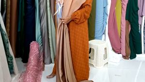 TERLARIS kain Maximara Polos Bridesmaid Maximara Premium Anti Kusut Harga Per 0.5 meter by Hamid Collection