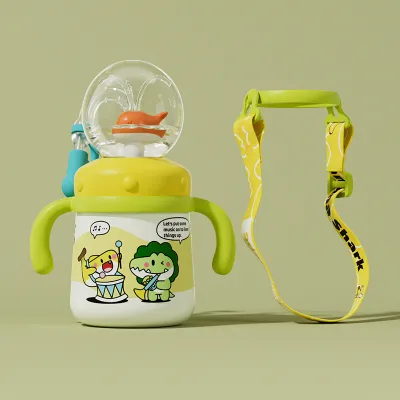 Childrens Whale Water Spraying Sippy Cup