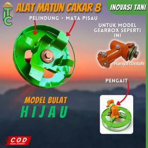 Alat Matun Praktis Ukuran 16cm Mata Pisau Potong Rumput Alat Penyiang Gulma