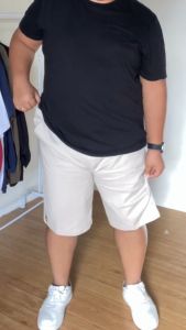 JUMBO celana pendek chino BIG SIZE / Celana Pendek Pria STREACH Bahan Kain Tebal Kualitas Premium