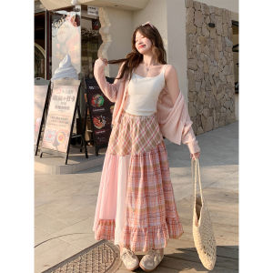 Peach Pink V-Neck Hollow Short Sweater Jacket