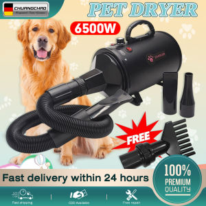 CHUANGCHAO Pet blower Dog Hair Dryer machine large household high-power drying hair dryer mute