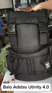 Balo Nam Cỡ Lớn Balo Phượt Chống Nước Bảo Hành Trọn Đời Khóa Kéo Đường May Balo Originals Urban Utility Black