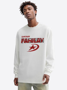 Áo Thun Dài Tay Màu Đen in Chữ Mỹ WASSUP Dành Cho Nam Và Nữ Mùa Thu Chất Liệu Cotton Nguyên Chất in Họa Tiết Thời Trang Đường Phố