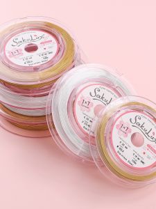 สายโลหะผสมนุ่มสีทอง FLEXY7 สายโซ่สร้อยข้อมือ DIY สายลูกปัดทำมือ อุปกรณ์เครื่องประดับแฟชั่น สายโลหะผสมนุ่มสีทอง