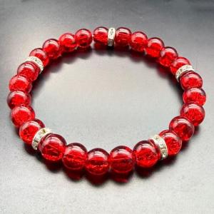 Handmade Boho Bead Bracelet for Anxiety Stress Relief Couples Gift Unique Jewelry for Birthday Celebration
