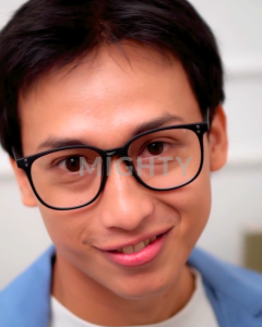 KACAMATA PHOTOCHROMIC ANTIRADIASI PRIA FLORIDA BLACK MIGHTYEYEWEAR Fashion BlueChromic