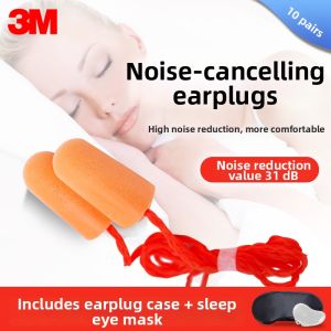 3M | Noise-Reducing Industrial Earplugs Cotton