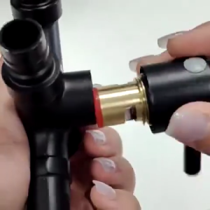 Universal Replacement Tap Valves Brass Ceramic Disc Cartridge Inner Faucet Valve for Bathroom