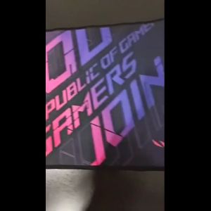 ROG REPUBLIC OF GAMERS XL Size Gaming Fabric Waterproof Mousepad Mousemat