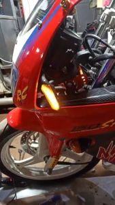 ไฟเลี้ยวแต่ง ไฟเลี้ยว มีไฟหรี่ ไฟเลี้ยวกระพริบ สามารถใช้งานได้กับรถมอเตอร์ไซค์ทุกรุ่น(0017)