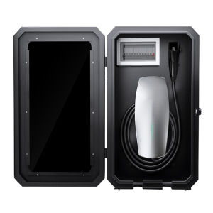 GUIPAI | Tesla Charging Station Protector Box Integrated Pole Home Outdoor