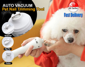 [Local Seller] Pet Dog Nail Clipper With Led Light / Electric Nail Sharpen USB/Battery Type