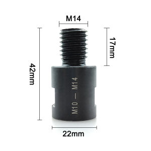 M14 M10 5/8-11 Adapter Angle grinder Thread converter Adaptive Shaft connector Polished for diamond core drill bits Hole saw