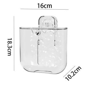 Vacuum Sealed Plastic Wrap Storage Box Drawn out Wall Mounted Disposable Kitchen Household Essential No Punching Required