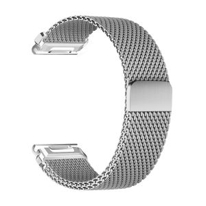 jansin | Dây Đeo Đồng Hồ QuickFit 22mm/26mm Bằng Thép Không Gỉ Kiểu Milanese Dành Cho Garmin Fenix 9 Pro 51mm 47mm Fenix 8 7 Pro 7S 6X 6 5 5Plus Venu 3 Tactix 7