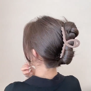 IF ME Plush Hair Claw Clips Set for Women Hairpins Hair Tie Stretch Rubber Hair Set Accessories