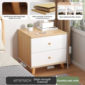 MOLORE | Modern Compact Wooden Bedside Storage