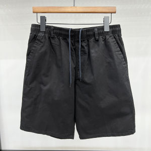 กางเกงขาสั้นผ้าฝ้ายแท้ฤดูร้อนสำหรับผู้ชาย กางเกงขายาวทรงหลวมสบาย ๆ ใส่ไปเที่ยวชายหาดกลางแจ้ง กางเกงขายาวทรงทำงานระบายอากาศได้ดี น้ำหนักเบา ไซส์ใหญ่