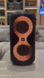 Speaker Portable Hardwell Aurora 204 Original With Double Microphone