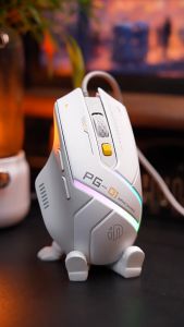 Chuột chuyên game có dây INPHIC PG1 thiết kế công thái học có đèn led RGB 16.8 triệu màu