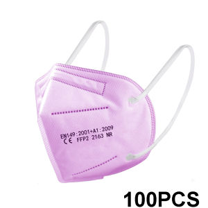 10-100pcs Kids KN95 Mask 5Layers Child Disposable Mask Dust Mask Full Face Masks Non-woven Fabric Facemask Virus Mouths Fpp2